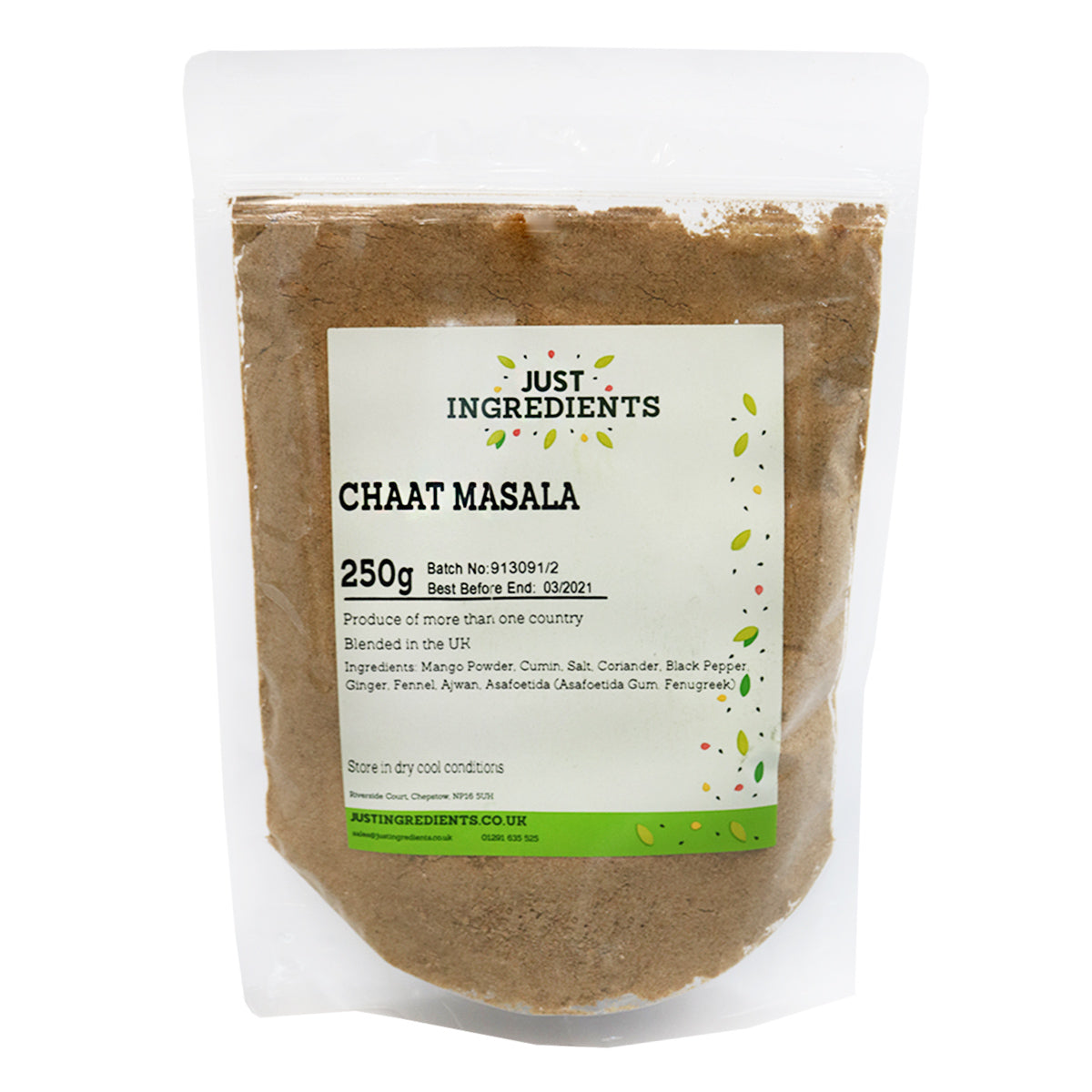 JustIngredients Chaat Masala Spice Blend